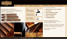 Tablet Screenshot of mycigars.ch